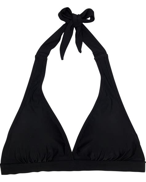 triangel bikini oberteil schwarz|Triangel